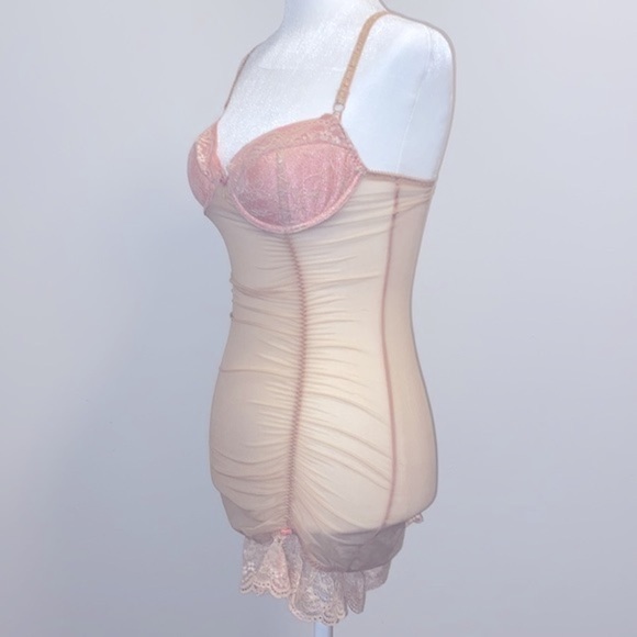 Victoria’s Secret vintage nude mesh slip - Picture 3 of 6